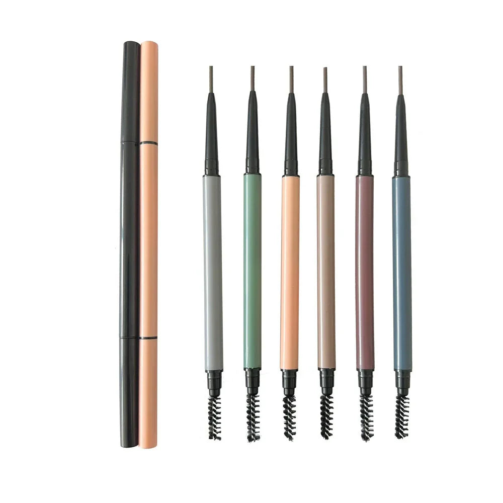 Ultra-fine 1.5mm double-ended eyebrow pencil